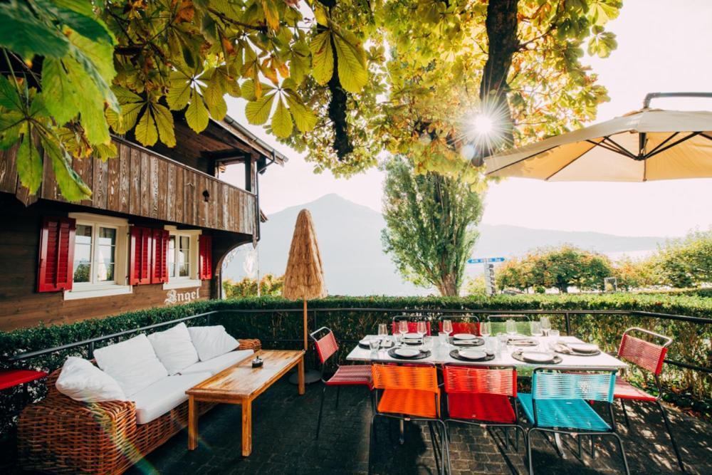The Boutique Gasthaus Engel Walchwil Esterno foto