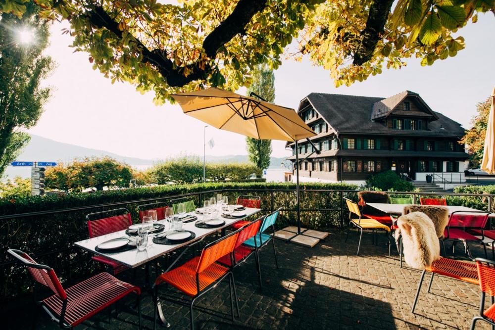 The Boutique Gasthaus Engel Walchwil Esterno foto